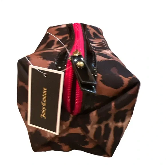 New Juicy Couture Leopard Print Makeup Bag with Tags !! - Picture 5 of 8